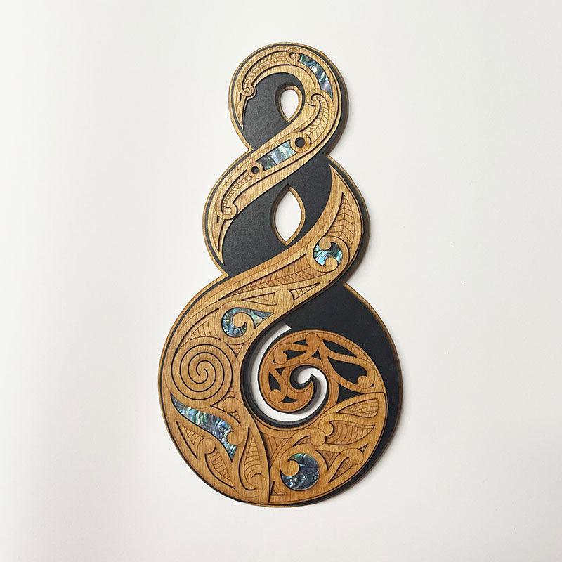 Maori Love or Friendship Twist Wall Art - ShopNZ