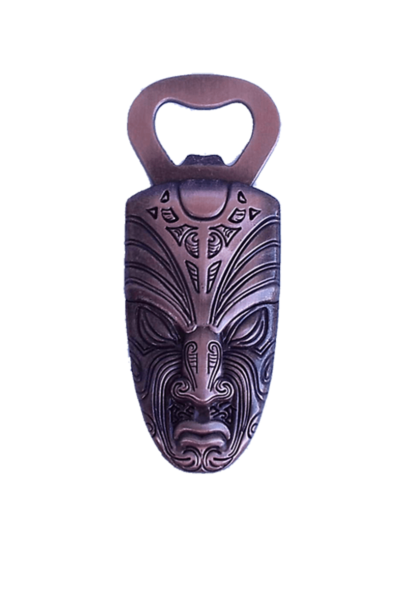 Maori Tattoo Face Fridge Magnet Bottle Opener - ShopNZ
