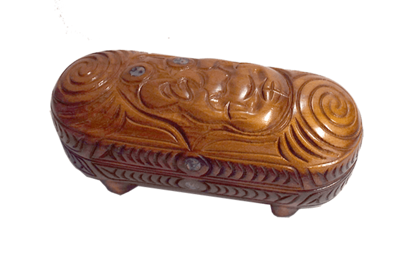 Maori Wakahuia - Treasure or Feather Box - ShopNZ