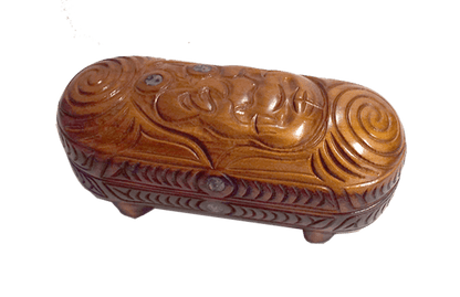 Maori Wakahuia - Treasure or Feather Box - ShopNZ