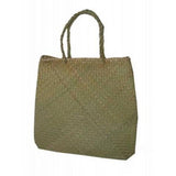 Large Maori Style Flax Kete Basket 37 x 41cm - ShopNZ