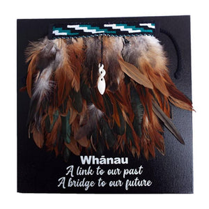 Maori Korowai and Love Twist Necklace on Canvas - ShopNZ