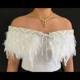 Beautiful White Wedding Korowai Cape - ShopNZ