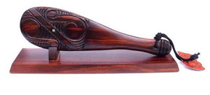 Medium Maori Patu on Stand - ShopNZ