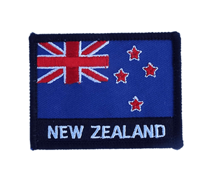 New Zealand Flag Iron on Badge - ShopNZ