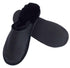 New Zealand Leather Slipper Scuffs with Sheepskin Lining - ShopNZ