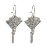 Nick Feint Stone Arrow Nikau Palm Earrings - ShopNZ