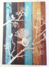 NZ Fantail Rustic Art Panel - ShopNZ