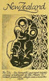 NZ Maori Tiki Wooden Postcard - ShopNZ