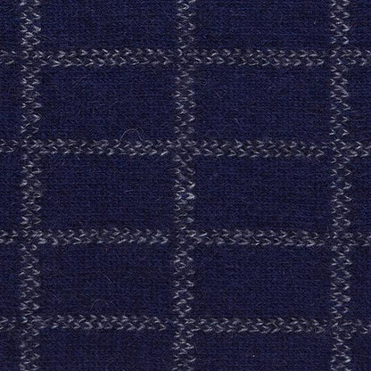 NZ Merino Possum Check Scarf with Leather Trim - ShopNZ