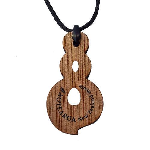 NZ Paua Shell Maori Twist Necklace - ShopNZ