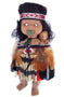 20cm Maori Female Doll in Full Kapa Haka costume