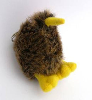 Cute Plush Kiwi Keyring - ShopNZ