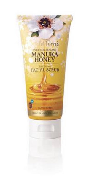 Manuka Honey Refining Facial Scrub by Wild Ferns - ShopNZ