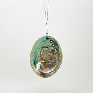 Natural Baby Paua Shell Christmas Ornament - ShopNZ