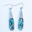 Pretty Filigree Paua Shell Earrings
