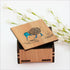 Pretty Wood and Paua Shell Kiwi Trinket Box - ShopNZ