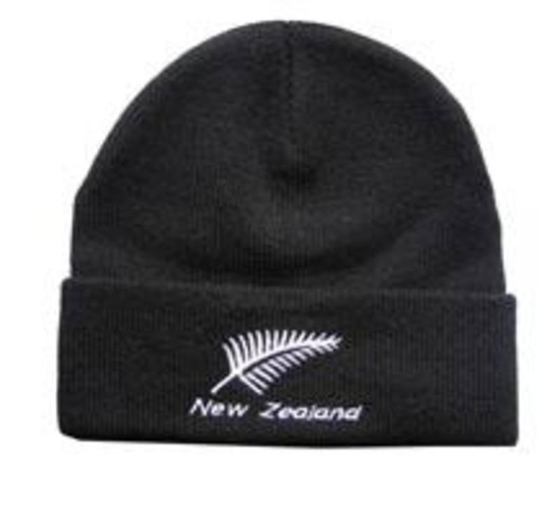 New Zealand Silver Fern Beanie Hat - ShopNZ