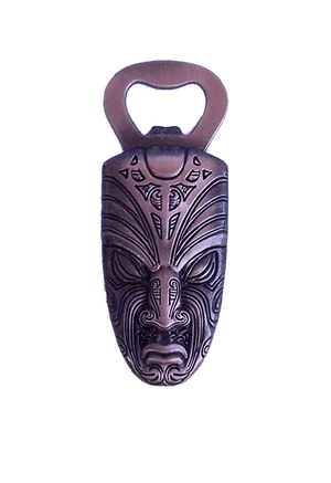 Maori Tattoo Face Fridge Magnet Bottle Opener - ShopNZ