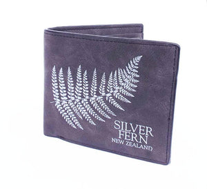 NZ Silver Fern Mens Wallet - ShopNZ