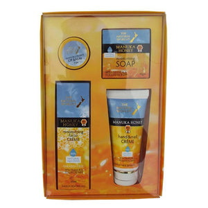 Manuka Honey Lip Balm Soap Facial and Hand Creme Gift Set - ShopNZ