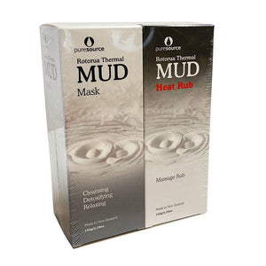 Pure Source Rotorua Thermal Mud Mask and Heat Rub Gift Pack - ShopNZ