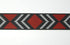 Red and Black Maori Diamond Pattern Braid - ShopNZ