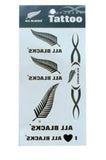 All Blacks Rugby Temporary Tattoos - ShopNZ