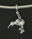 Sterling Silver Kiwi Rugby Player Charm
