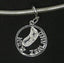 Sterling Silver NZ Map Charm or Necklace