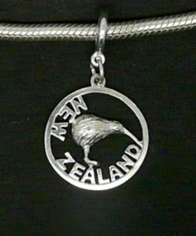 New Zealand Kiwi Bird Charm - ShopNZ