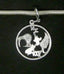 Sterling Silver NZ Icons Kiwi Map Fern Charm