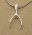 Sterling Silver NZ Wishbone Necklace