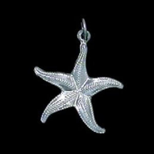 Sterling Silver NZ Starfish Charm - ShopNZ