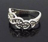 Sterling Silver Air NZ Koru Ring - ShopNZ