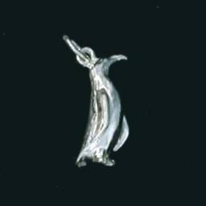 Sterling Silver Emperor Penguin Charm - ShopNZ