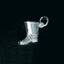 Sterling Silver Gumboot Charm Or Earrings