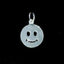 Sterling Silver Happy Face Charm or Earrings