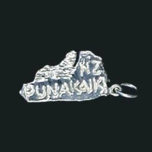 Sterling Silver Punakaiki Rocks Charm - ShopNZ