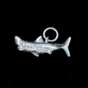 Sterling Silver Shark Charm - ShopNZ