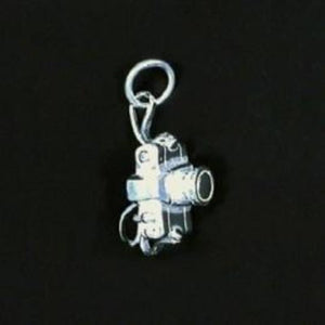 Sterling Silver Camera with Lens Charm - ShopNZ