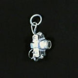 Sterling Silver Camera with Lens Charm - ShopNZ