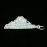 Sterling Silver Mt Taranaki Charm - ShopNZ