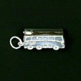 Sterling Silver Tour Bus Charm - ShopNZ