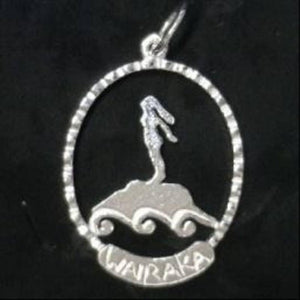 Sterling Silver Wairaka (The lady on the rock) Charm - ShopNZ