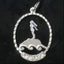 Sterling Silver Wairaka (The lady on the rock) Charm