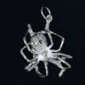 Sterling Silver NZ Katipo Spider Charm - ShopNZ