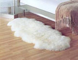New Zealand Sheepskin Floor Rug - Double Size - ShopNZ