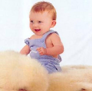 New Zealand Sheepskin Baby Rug - ShopNZ