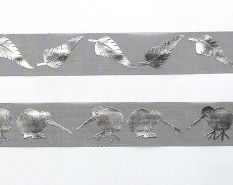 Silver Fern and Kiwi Ribbons - ShopNZ